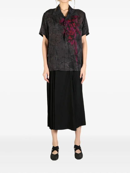 Abstract-Print Shirt