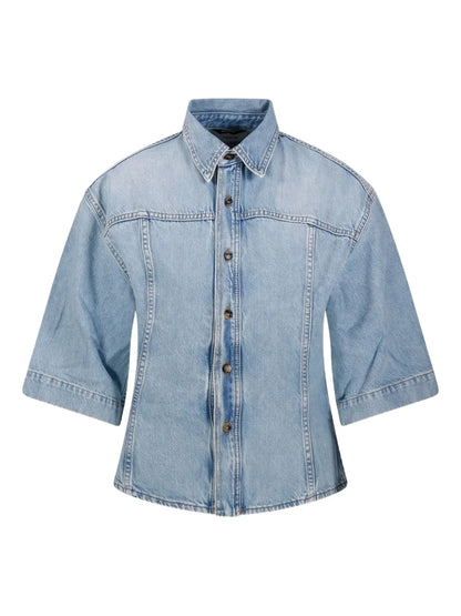Cotton Denim Shirt