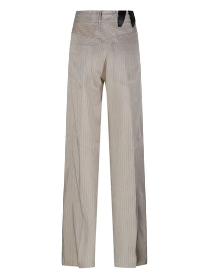 Pinstriped Trousers