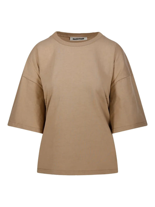 Gathered-Detail T-Shirt