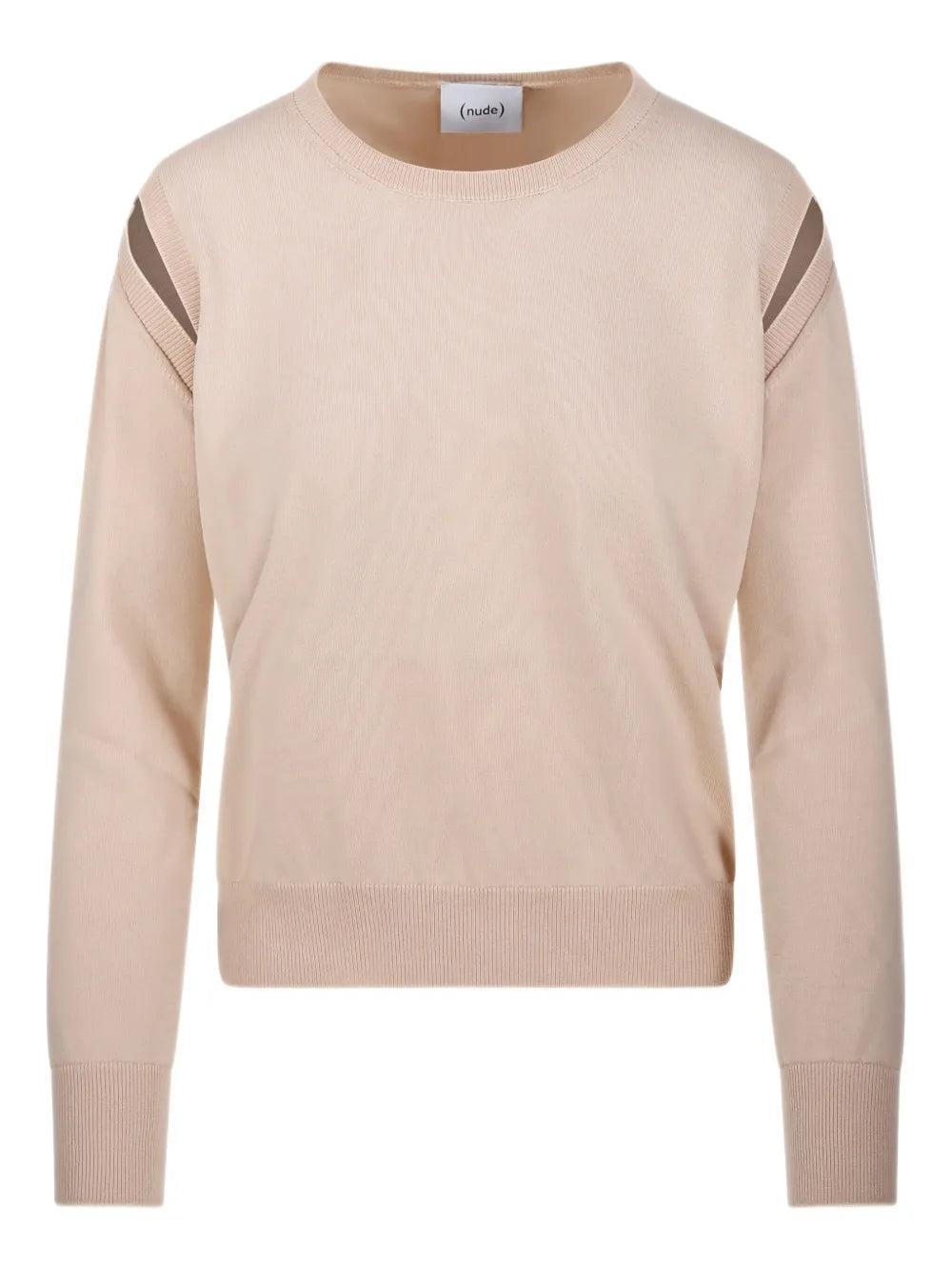 Striped-Detail Sweater
