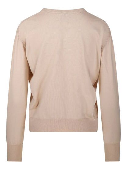 Striped-Detail Sweater