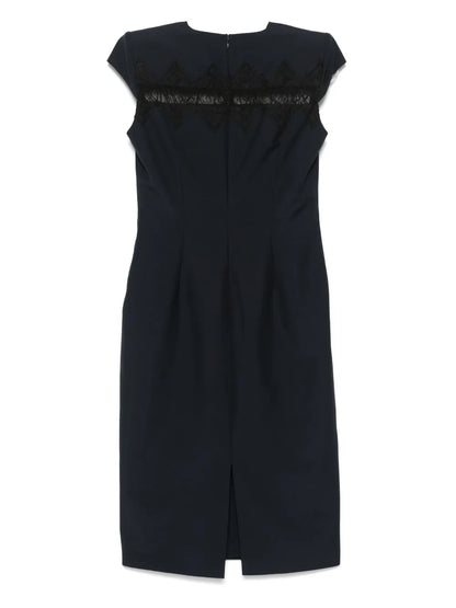 Tailored Pencil Midi Dress