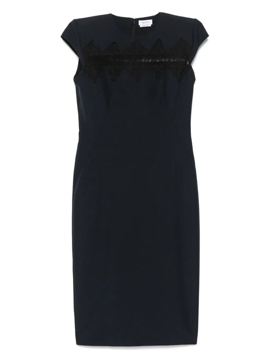 Tailored Pencil Midi Dress