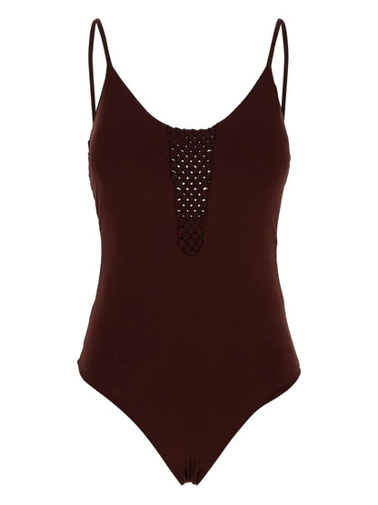 Braid-Detailing Swimsuit