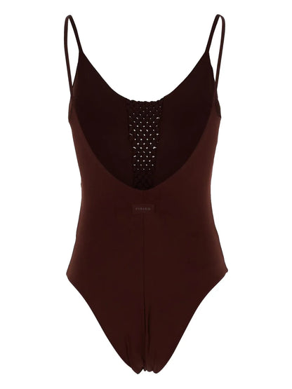 Braid-Detailing Swimsuit