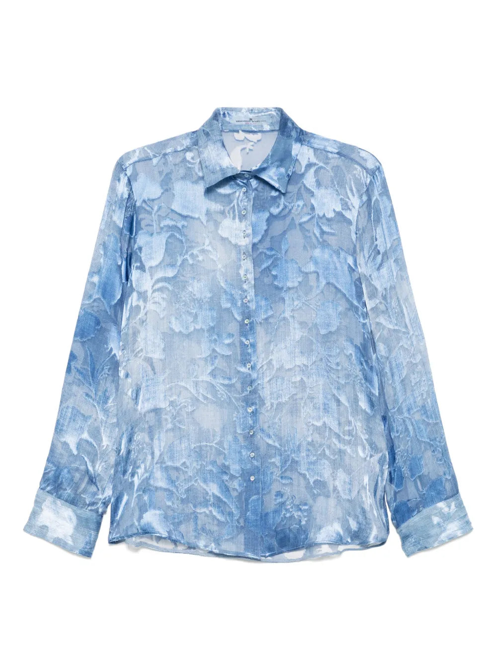Floral-Jacquard Shirt