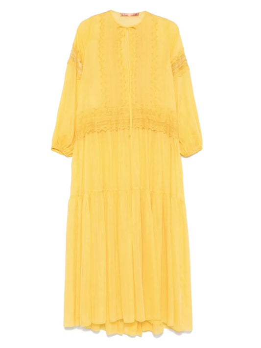 Embroidered Maxi Dress