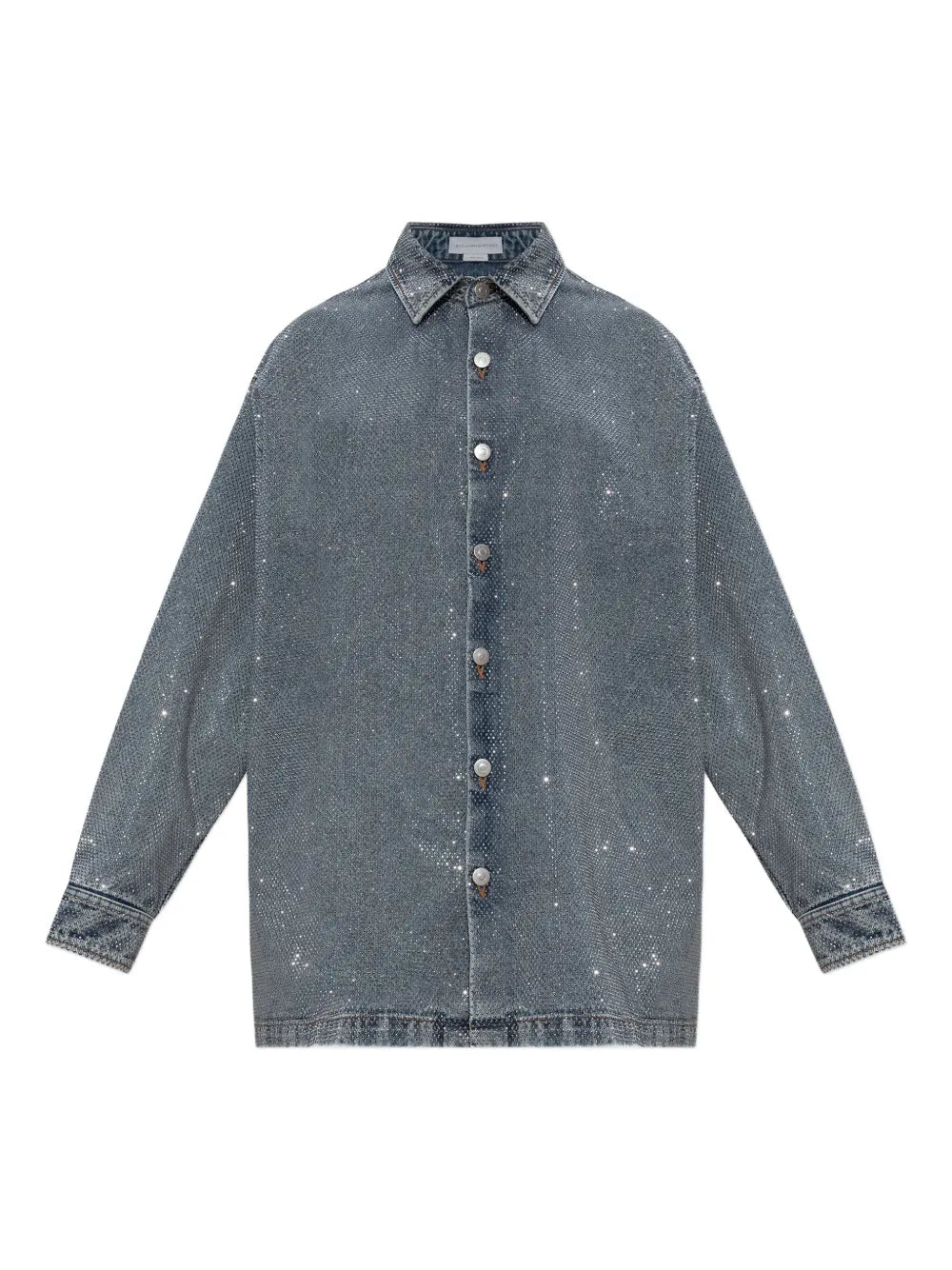 Rhinestone-Embellished Shirt