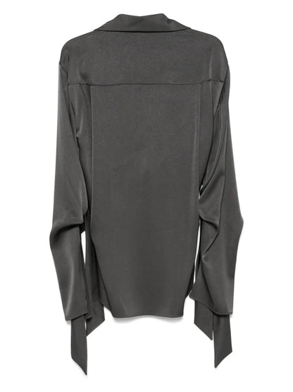 Twist-Detailing Blouse