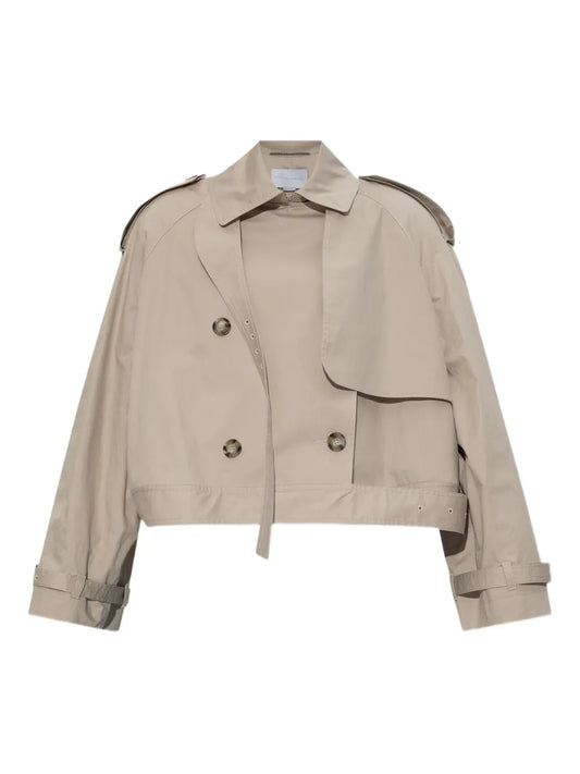 Cropped Trench Jacket