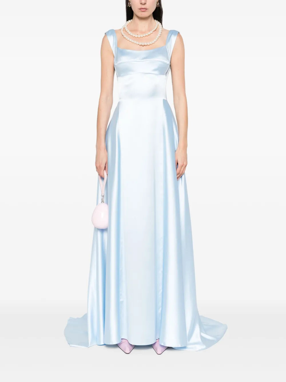 Satin Maxi Dress