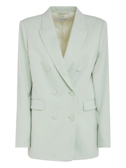 Double-Breasted Wool Blazer