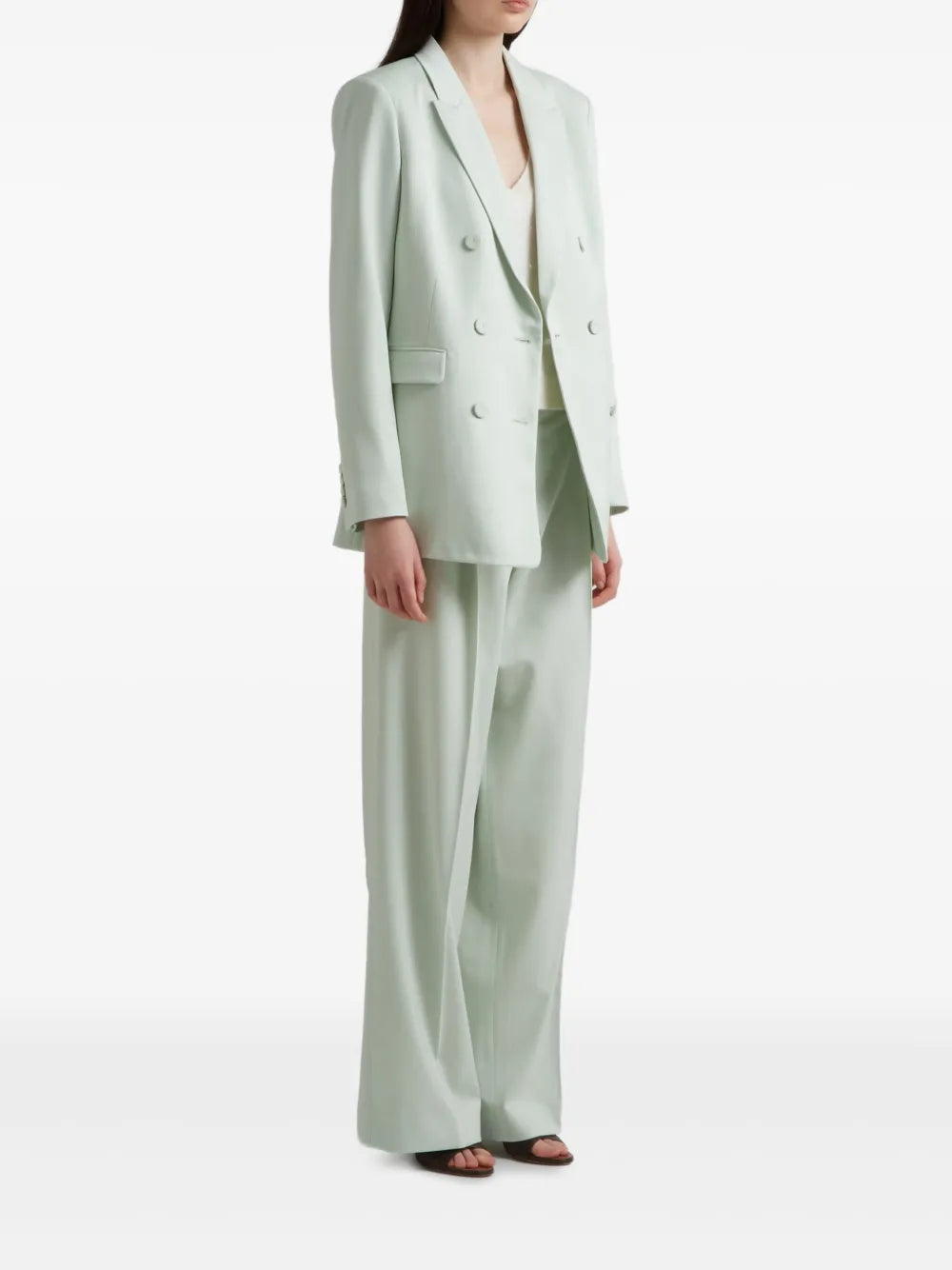Double-Breasted Wool Blazer