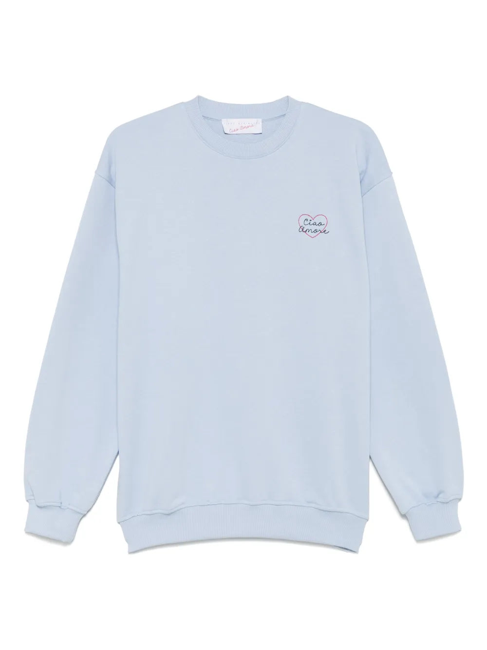 Ciao Amore-Embroidered Sweatshirt