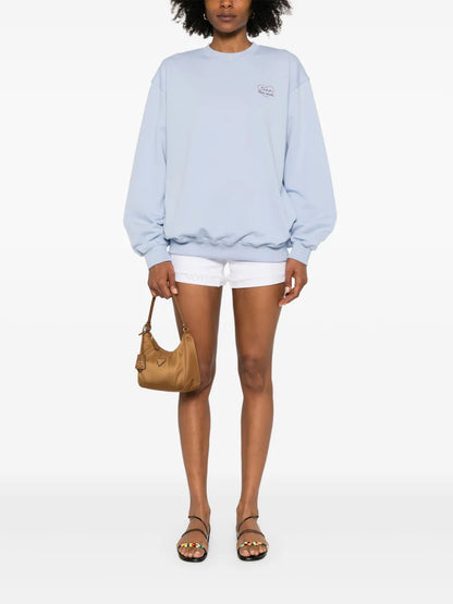 Ciao Amore-Embroidered Sweatshirt