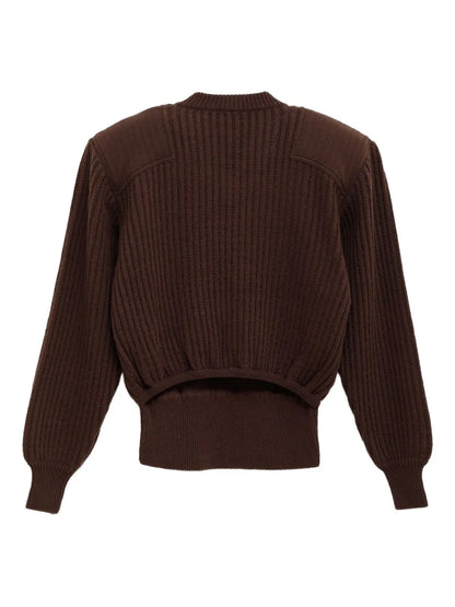 Ribbed-Knit Jumper
