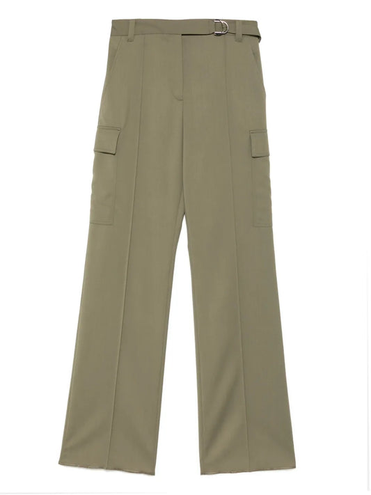 Gabardine Cargo Pants