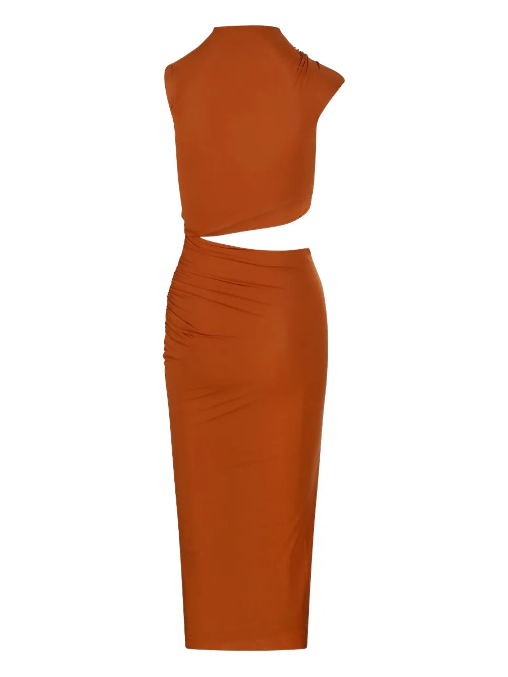 Musia Asymmetrical Cut-Out Midi Dress