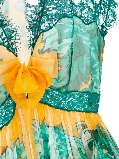 Printed Maxi Dress