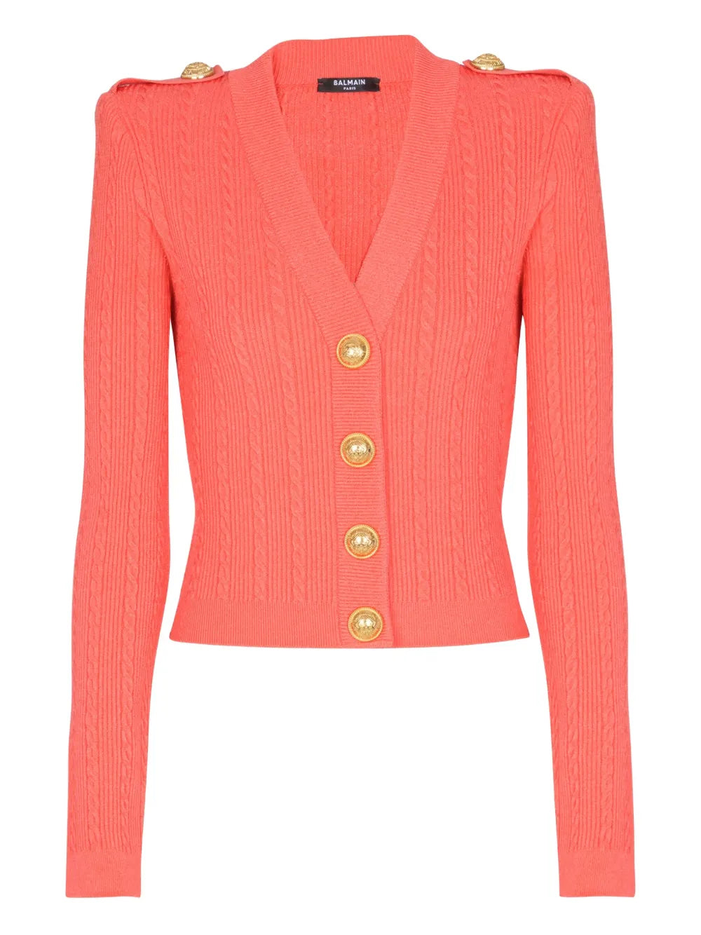 Cable-Knit Cardigan