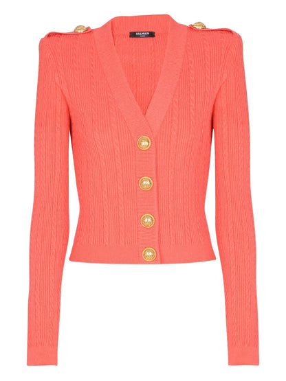 Cable-Knit Cardigan