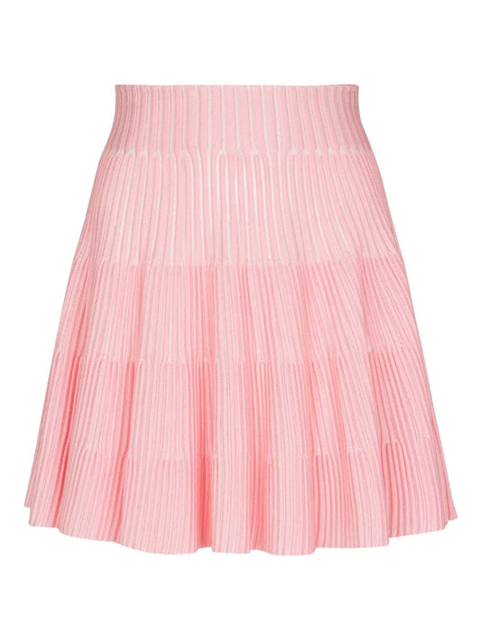 Ribbed-Knit Skirt