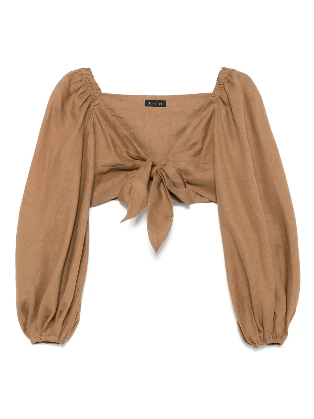Tie-Fastening Blouse