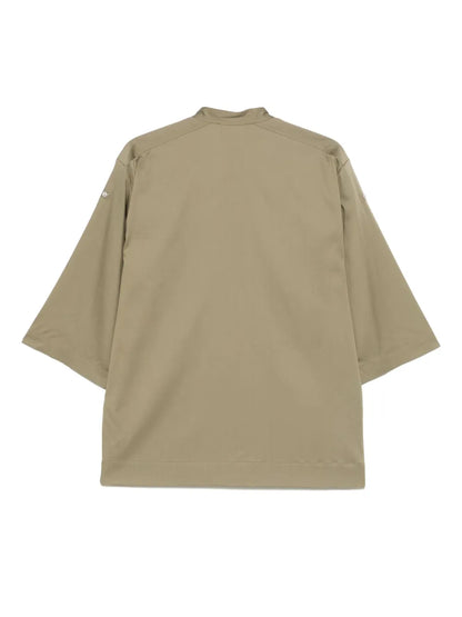 Band-Collar Shirt