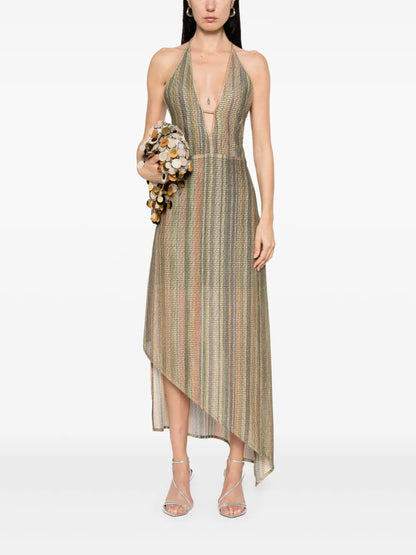 V-Neck Maxi Dress