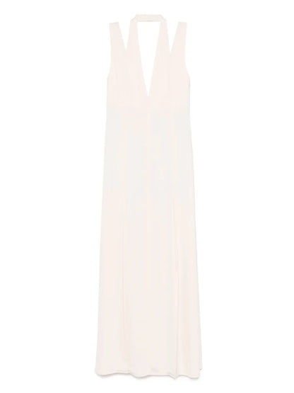 V-Back Maxi Dress
