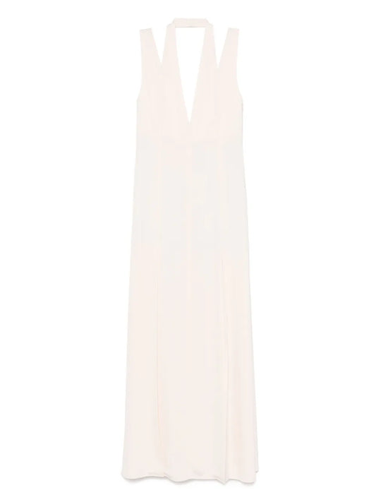 V-Back Maxi Dress