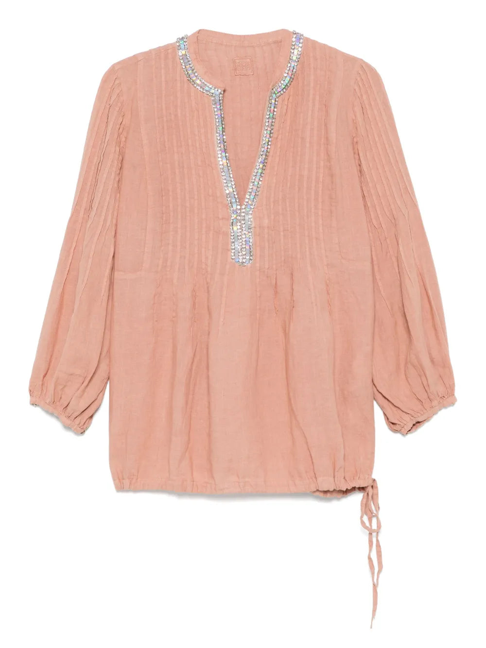 Crystal-Embellished Blouse