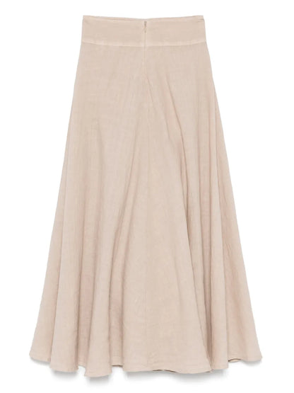 Linen Maxi Skirt
