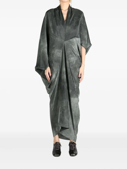 Knot-Detailing Midi Dress