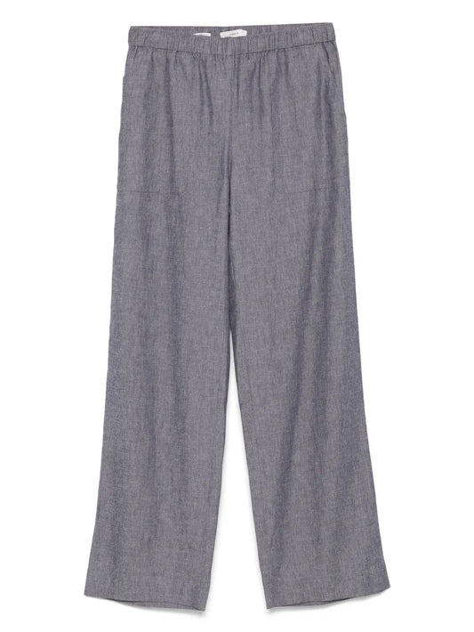 Elasticated-Waist Trousers