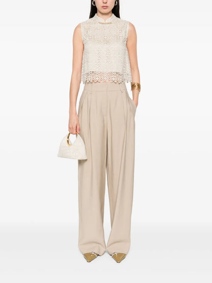 Pleat-Detailed Trousers