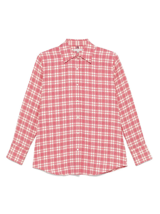 Check-Print Shirt