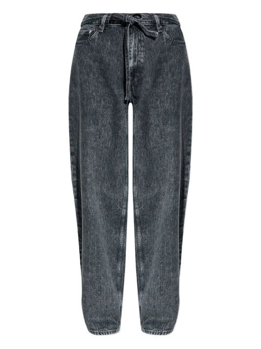 Logo-Patch Jeans