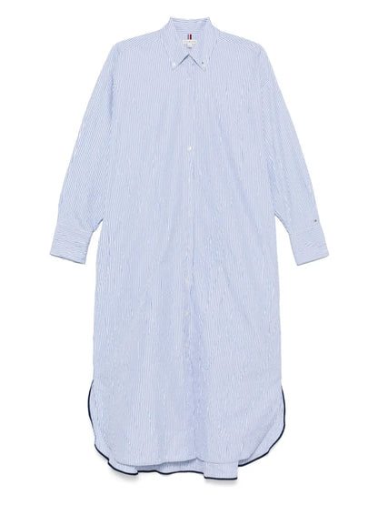 Striped Shirt Dress