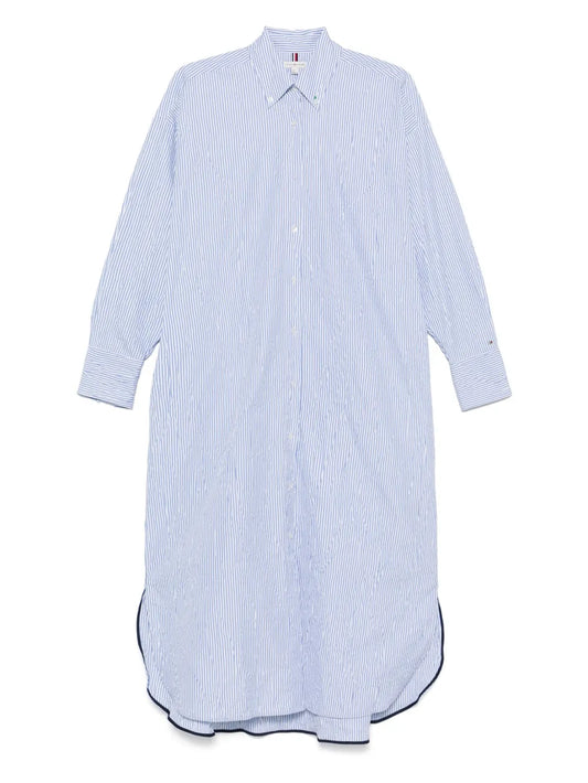 Striped Shirt Dress