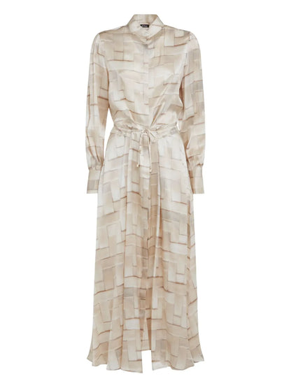 Silk Midi Dress