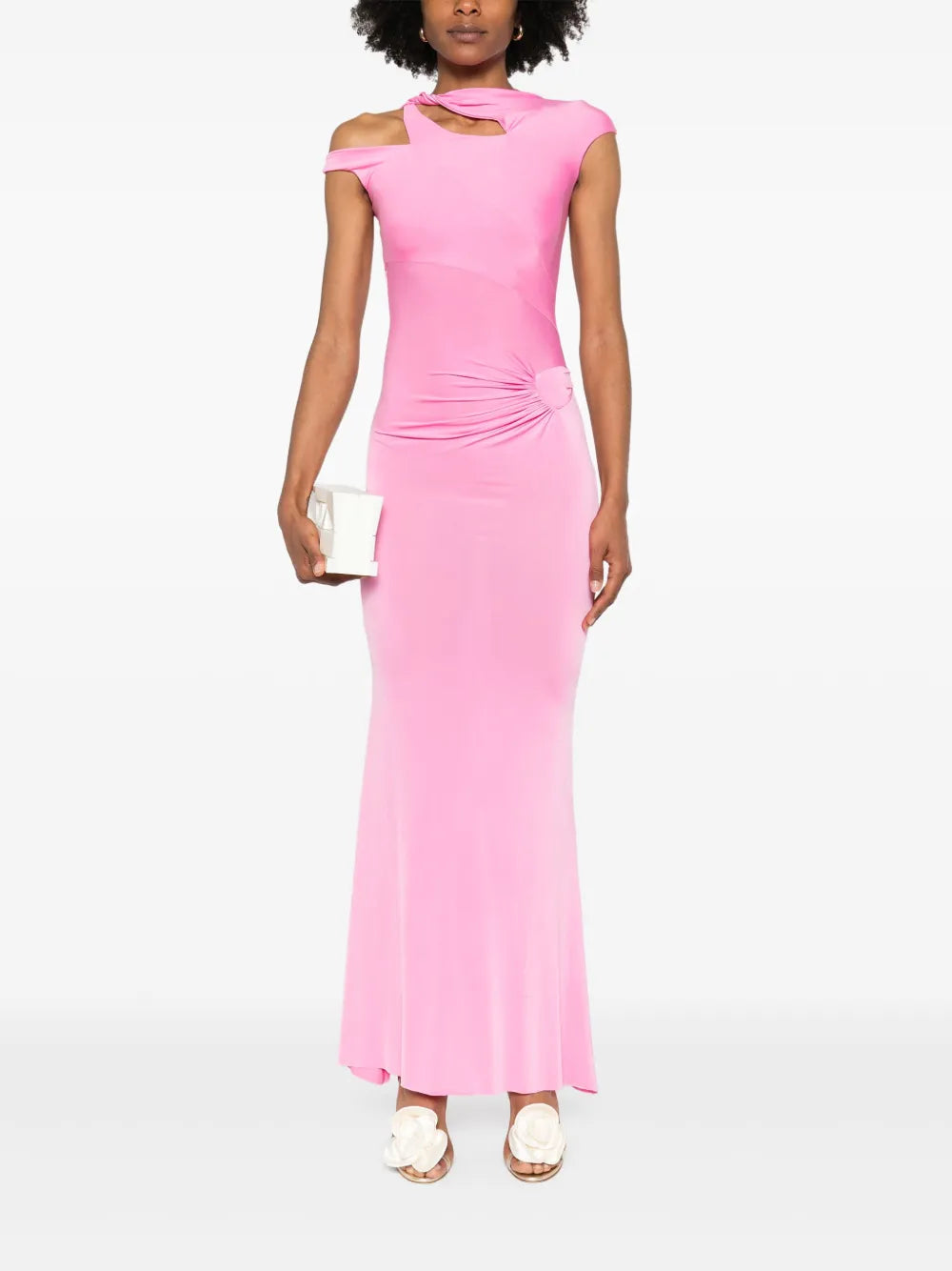 Cut Out-Detail Maxi Dress