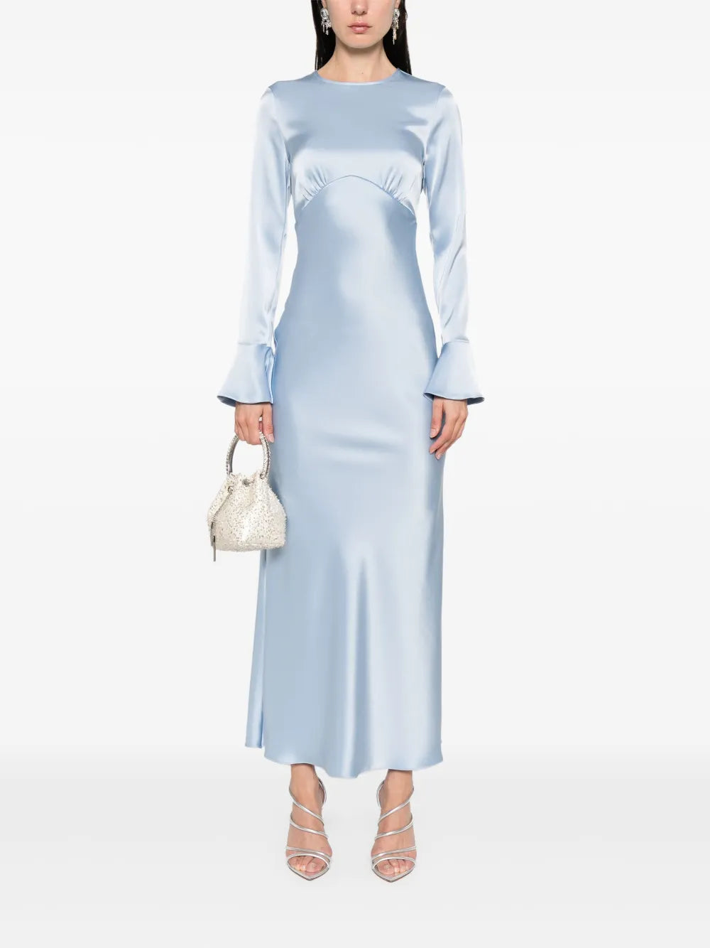Satin Midi Dress
