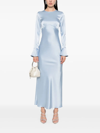 Satin Midi Dress