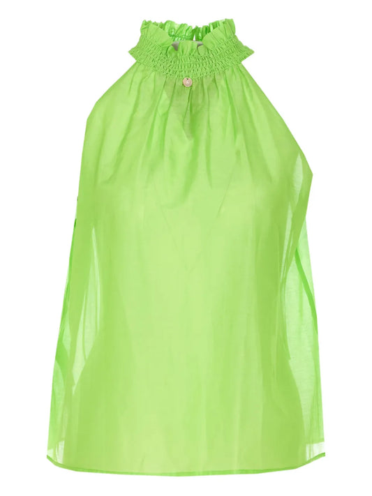 Logo-Charm Blouse