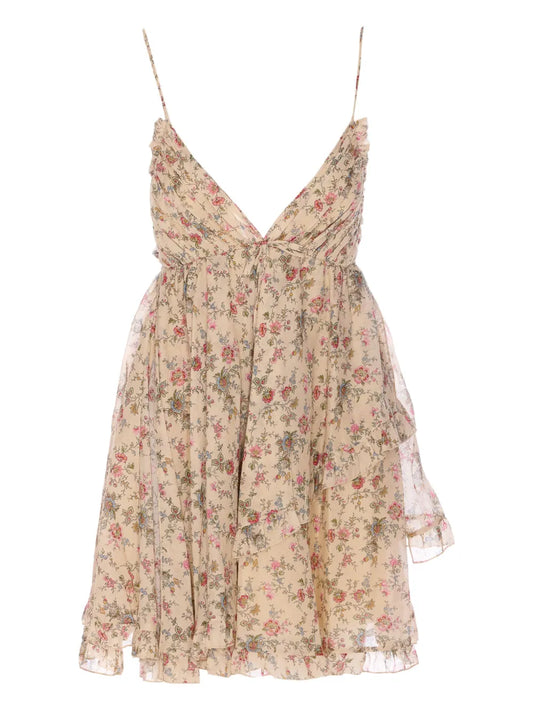 Floral-Print Dress