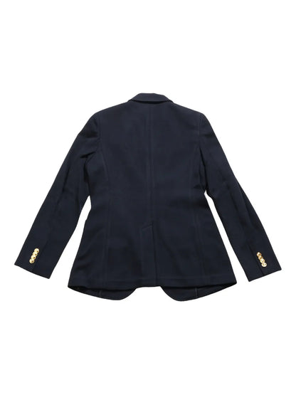 Crest-Embellished Blazer