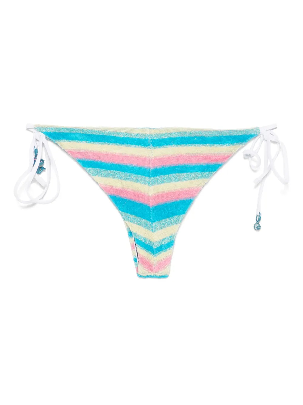 Stripe Towelling Bikini Bottom