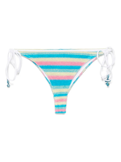 Stripe Towelling Bikini Bottom